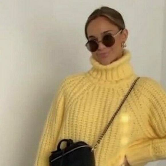 Zara Oversized knit sweater - Picture 14 of 16